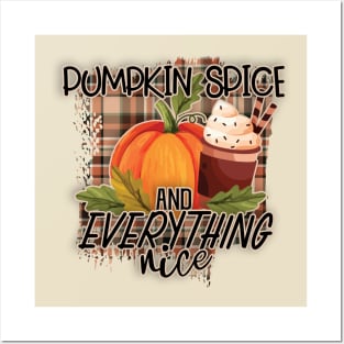 Pumpkin Spice Posters and Art